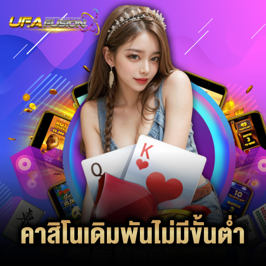 ufafusion คาสิโนเดิมพันไม่มีขั้นต่ำ